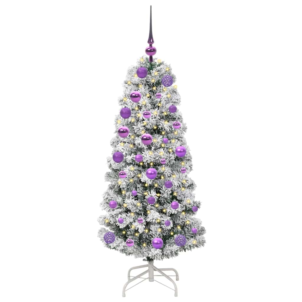 Artificial Hinged Christmas Tree 120 cm PVC