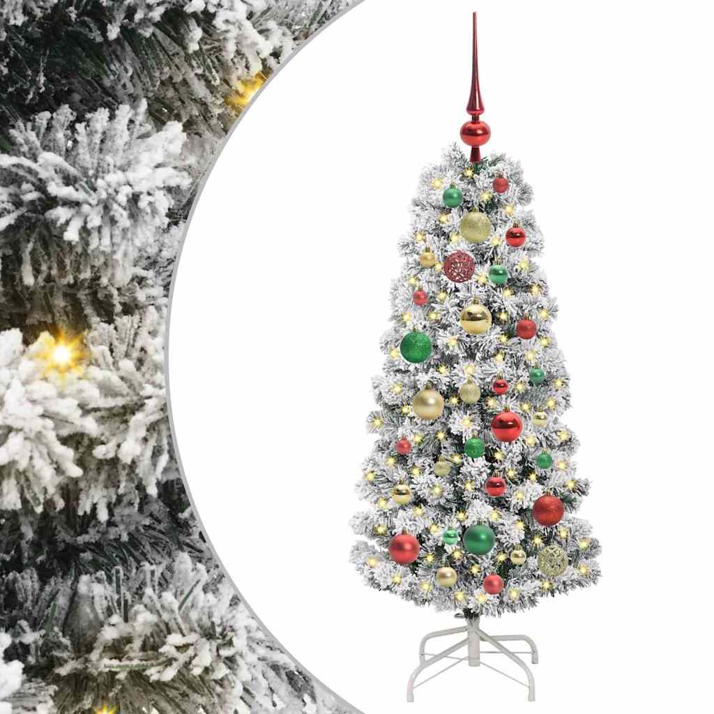 Artificial Hinged Christmas Tree 120 cm PVC