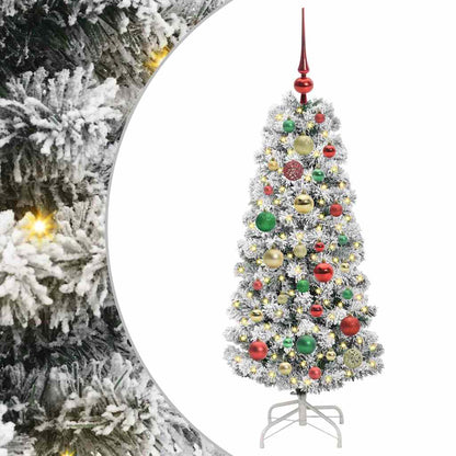 Artificial Hinged Christmas Tree 120 cm PVC
