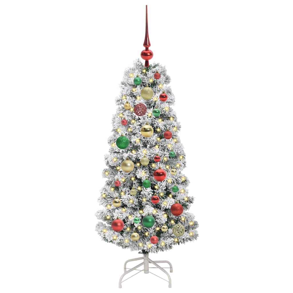 Artificial Hinged Christmas Tree 120 cm PVC