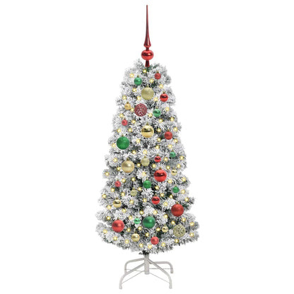 Artificial Hinged Christmas Tree 120 cm PVC