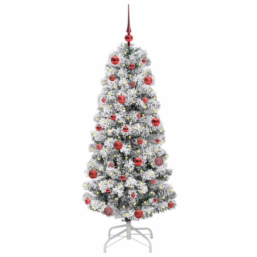 Artificial Hinged Christmas Tree 150 cm PVC