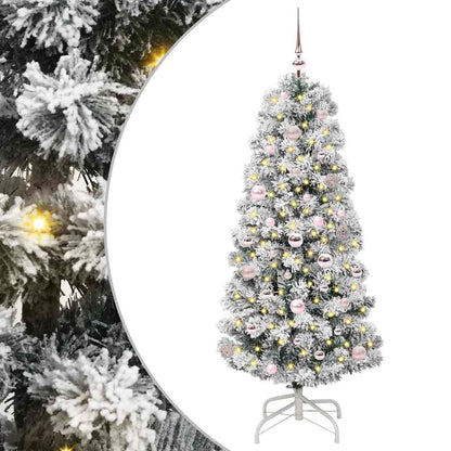 Artificial Hinged Christmas Tree 150 cm PVC