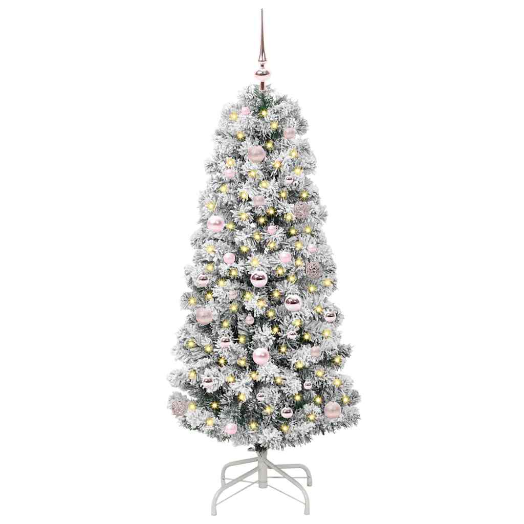 Artificial Hinged Christmas Tree 150 cm PVC