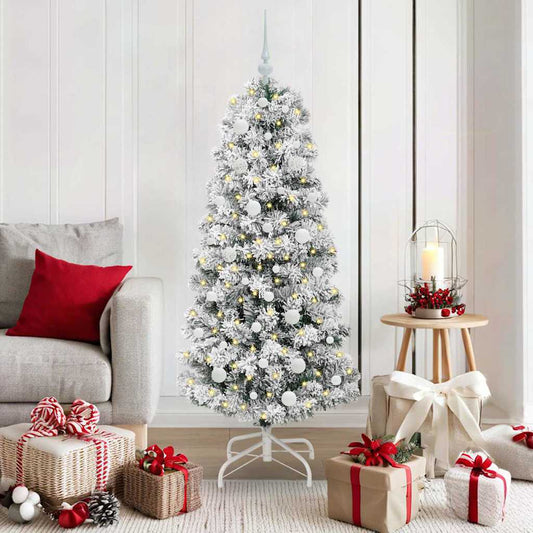 Artificial Hinged Christmas Tree 150 cm PVC