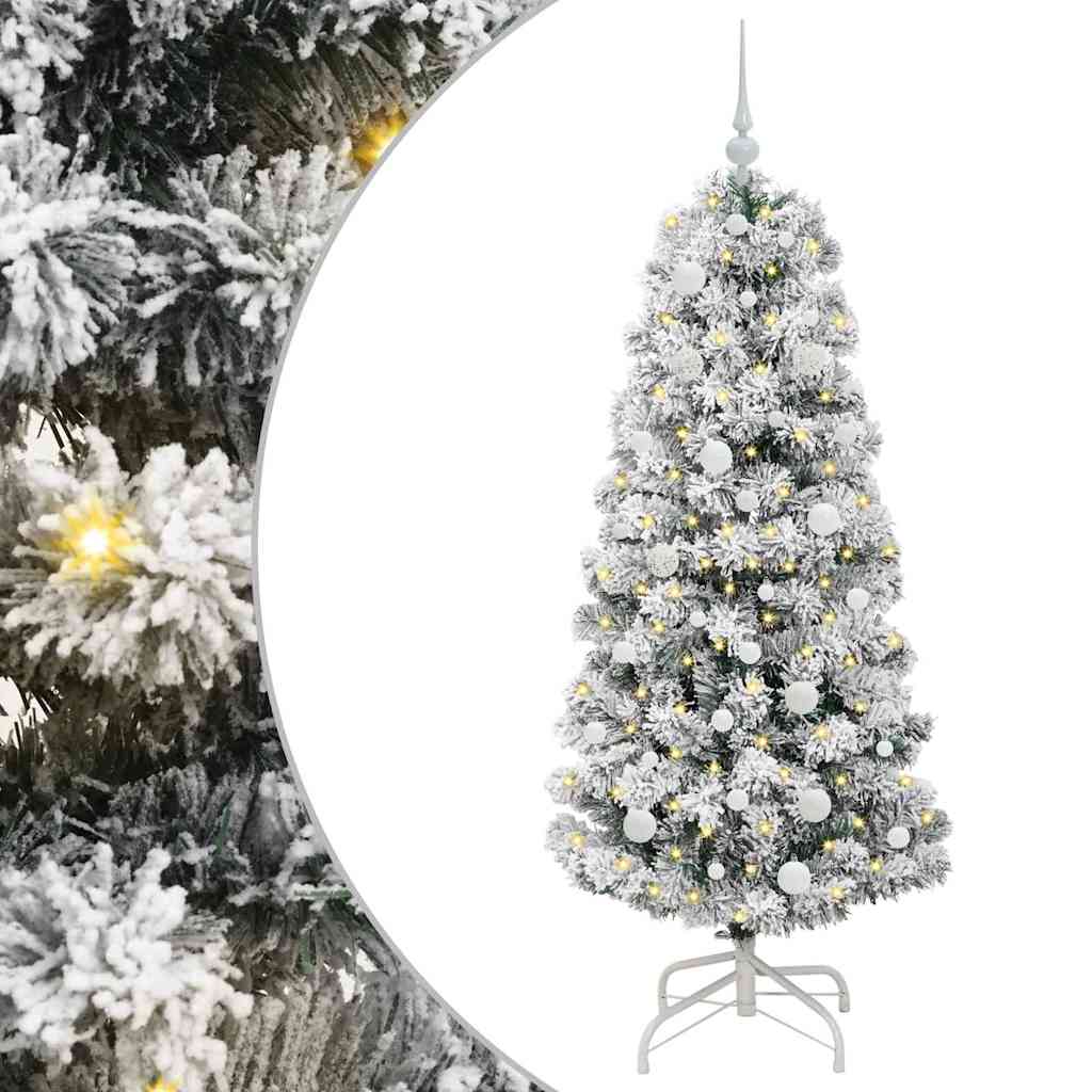 Artificial Hinged Christmas Tree 150 cm PVC