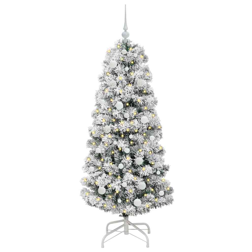 Artificial Hinged Christmas Tree 150 cm PVC