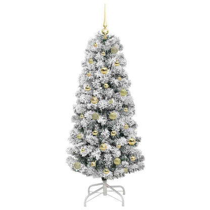 Artificial Hinged Christmas Tree 150 cm PVC