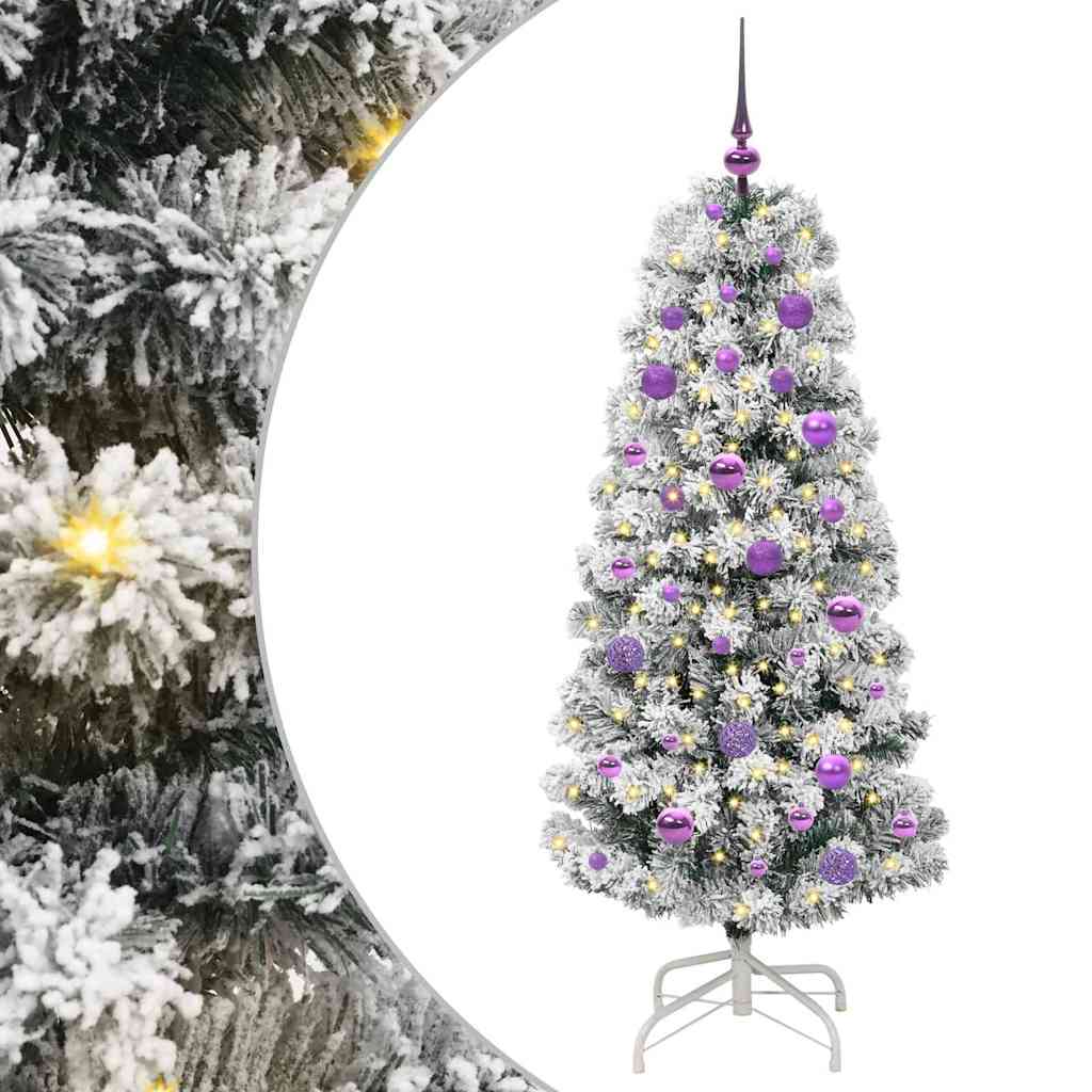 Artificial Hinged Christmas Tree 150 cm PVC