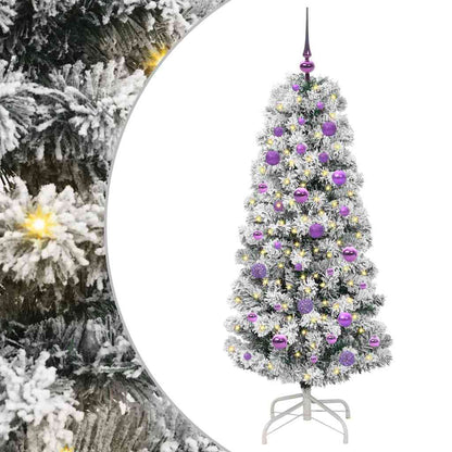 Artificial Hinged Christmas Tree 150 cm PVC