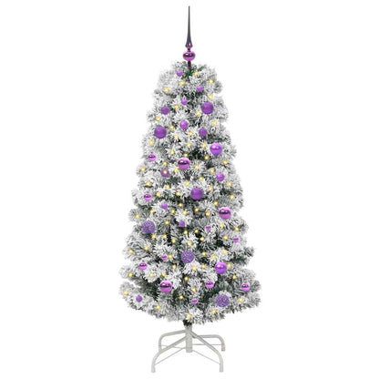 Artificial Hinged Christmas Tree 150 cm PVC