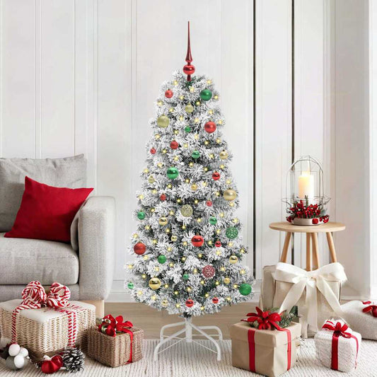 Artificial Hinged Christmas Tree 150 cm PVC