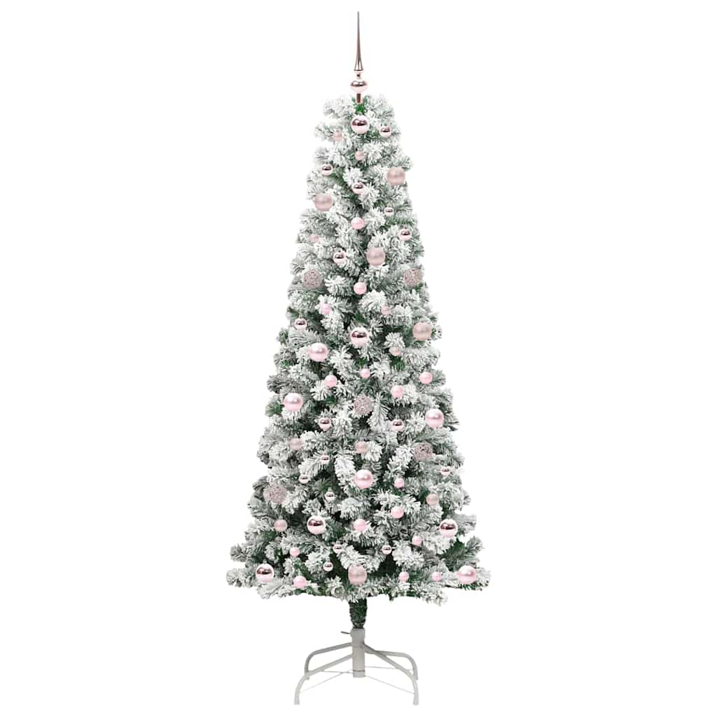 Artificial Hinged Christmas Tree 180 cm PVC