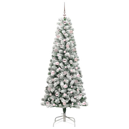 Artificial Hinged Christmas Tree 180 cm PVC