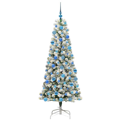 Artificial Hinged Christmas Tree 180 cm PVC