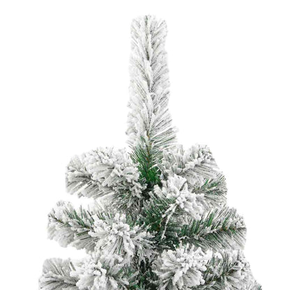Artificial Hinged Christmas Tree 210 cm PVC