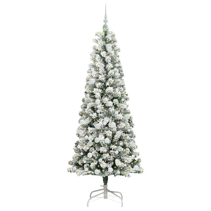 Artificial Hinged Christmas Tree 210 cm PVC