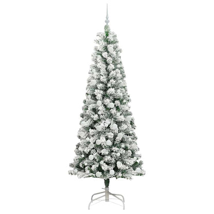 Artificial Hinged Christmas Tree 210 cm PVC