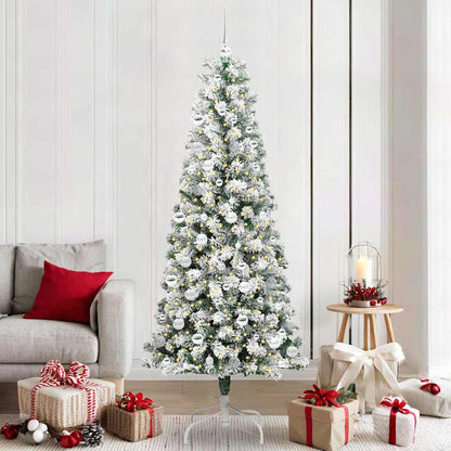 Artificial Hinged Christmas Tree 210 cm PVC