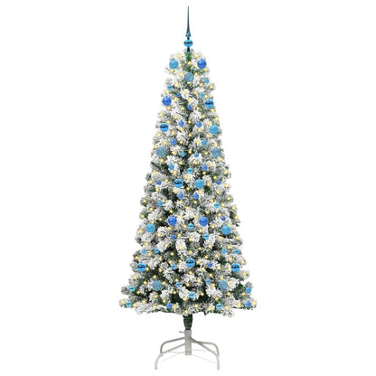 Artificial Hinged Christmas Tree 210 cm PVC