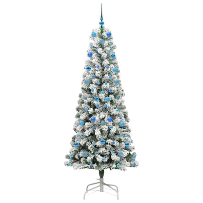 Artificial Hinged Christmas Tree 210 cm PVC