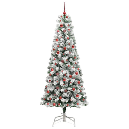 Artificial Hinged Christmas Tree 240 cm PVC