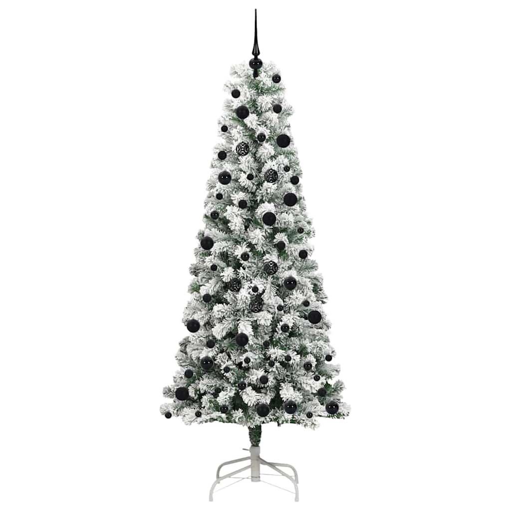 Artificial Hinged Christmas Tree 240 cm PVC