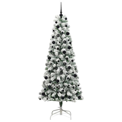Artificial Hinged Christmas Tree 240 cm PVC