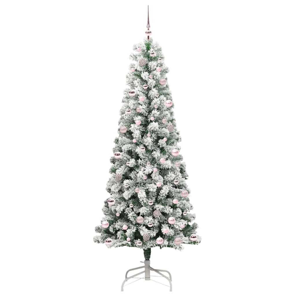 Artificial Hinged Christmas Tree 240 cm PVC