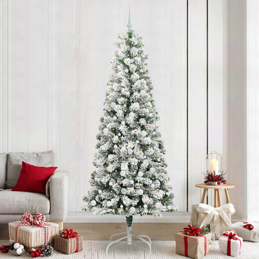 Artificial Hinged Christmas Tree 240 cm PVC