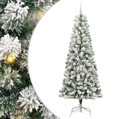 Artificial Hinged Christmas Tree 240 cm PVC