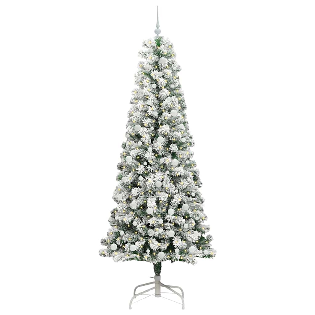 Artificial Hinged Christmas Tree 240 cm PVC