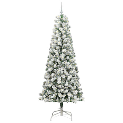 Artificial Hinged Christmas Tree 240 cm PVC
