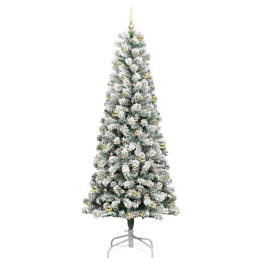 Artificial Hinged Christmas Tree 240 cm PVC