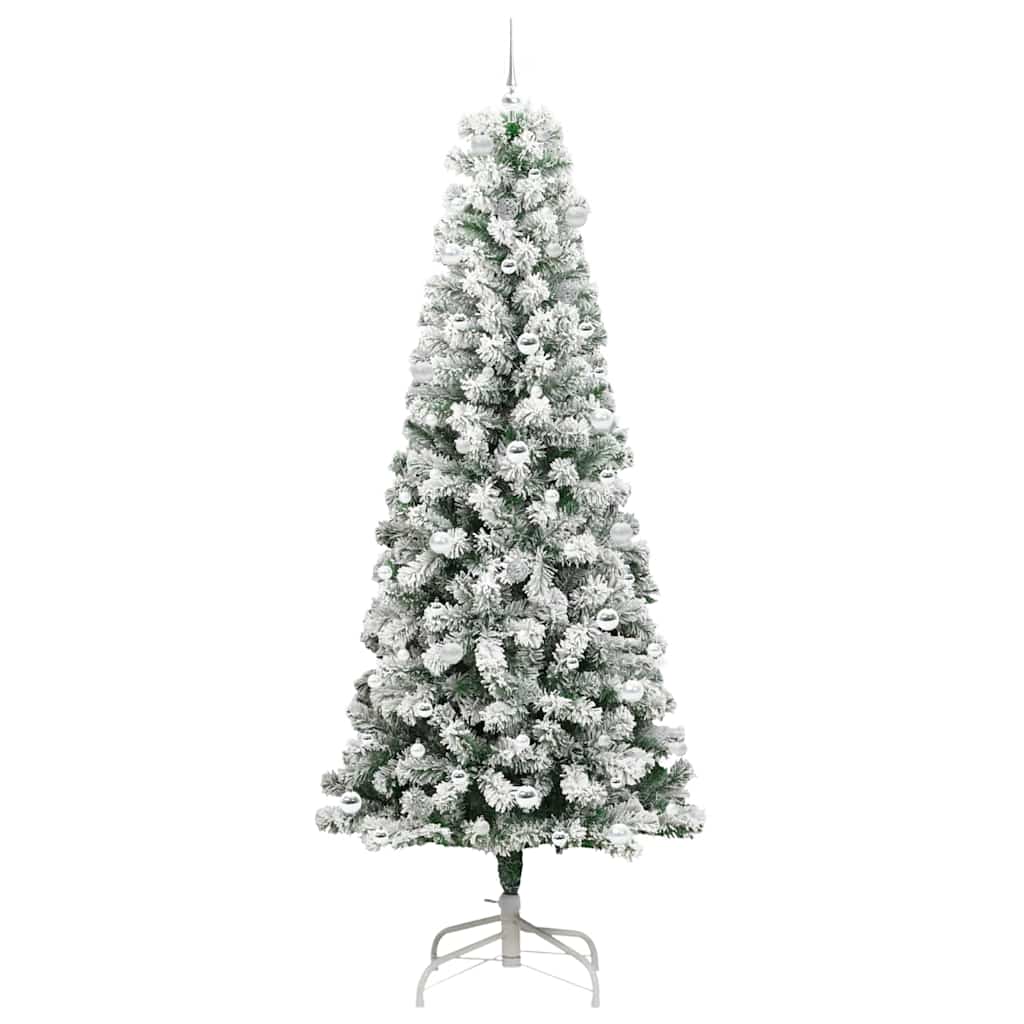 Artificial Hinged Christmas Tree 240 cm PVC