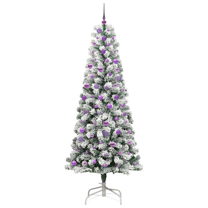 Artificial Hinged Christmas Tree 240 cm PVC