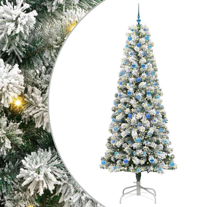 Artificial Hinged Christmas Tree 240 cm PVC