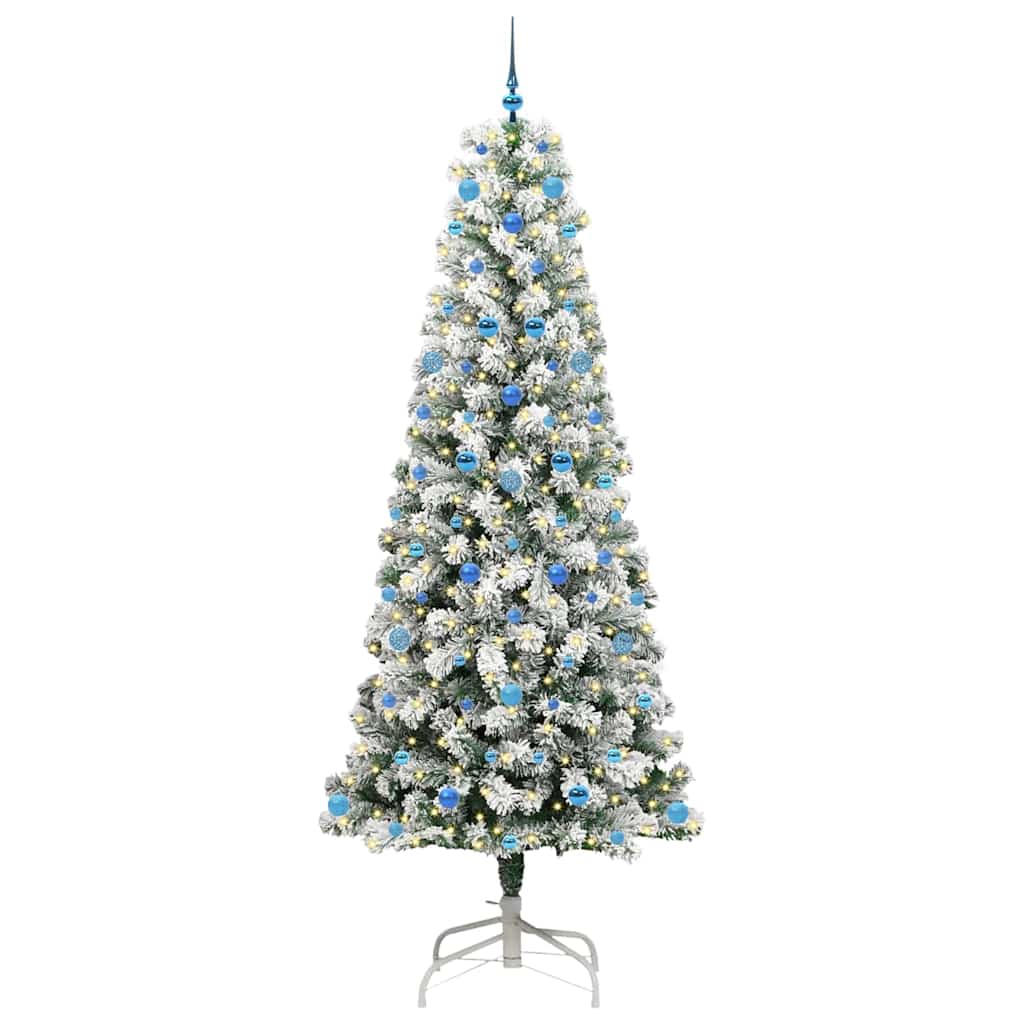 Artificial Hinged Christmas Tree 240 cm PVC
