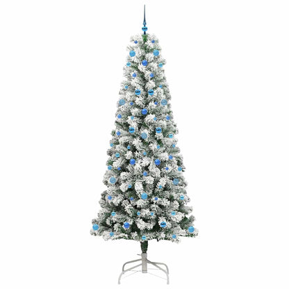 Artificial Hinged Christmas Tree 240 cm PVC