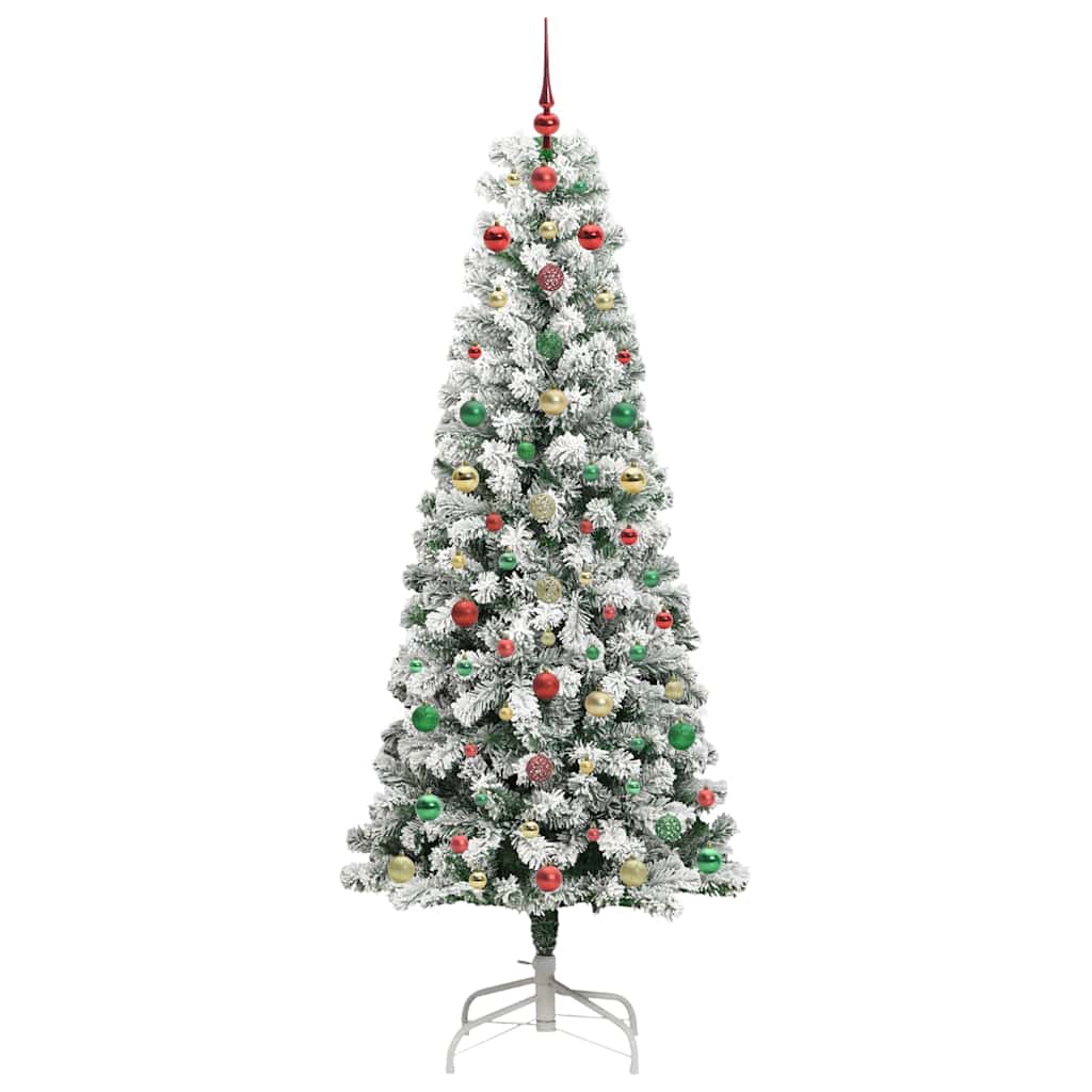 Artificial Hinged Christmas Tree 240 cm PVC