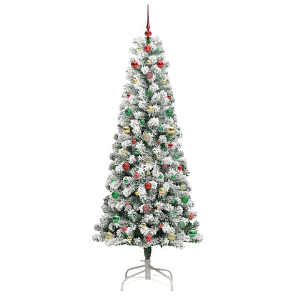 Artificial Hinged Christmas Tree 240 cm PVC