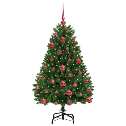 Artificial Christmas Tree with Stand Green 120 cm PVC and Metal