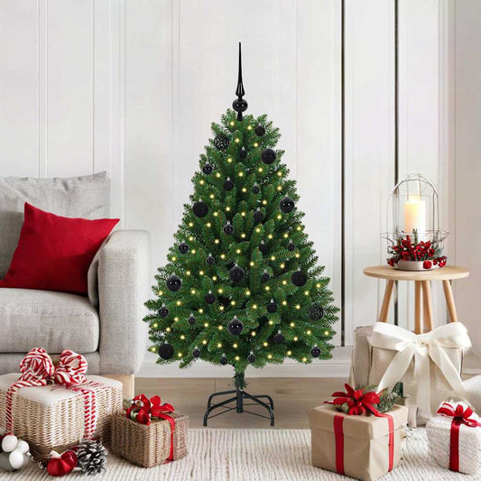 Artificial Christmas Tree Green 120 cm PVC and Metal