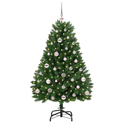 Artificial Christmas Tree Green 120 cm PVC and Metal