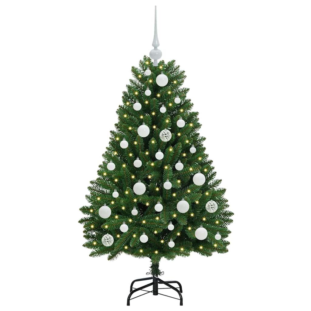 Artificial Christmas Tree Green 120 cm PVC and Metal