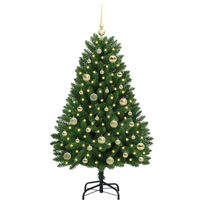 Artificial Christmas Tree Green 120 cm PVC and Metal