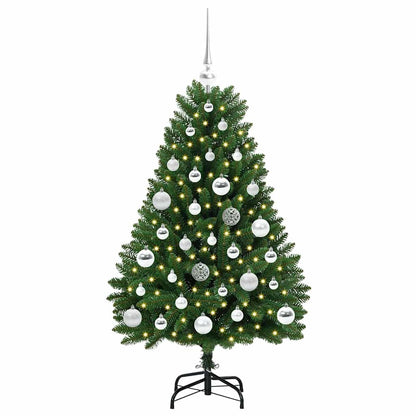 Artificial Christmas Tree Green 120 cm PVC and Metal