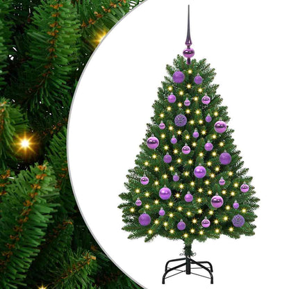 Artificial Christmas Tree Green 120 cm PVC and Metal