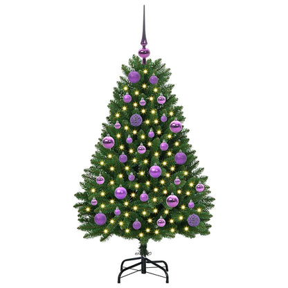 Artificial Christmas Tree Green 120 cm PVC and Metal
