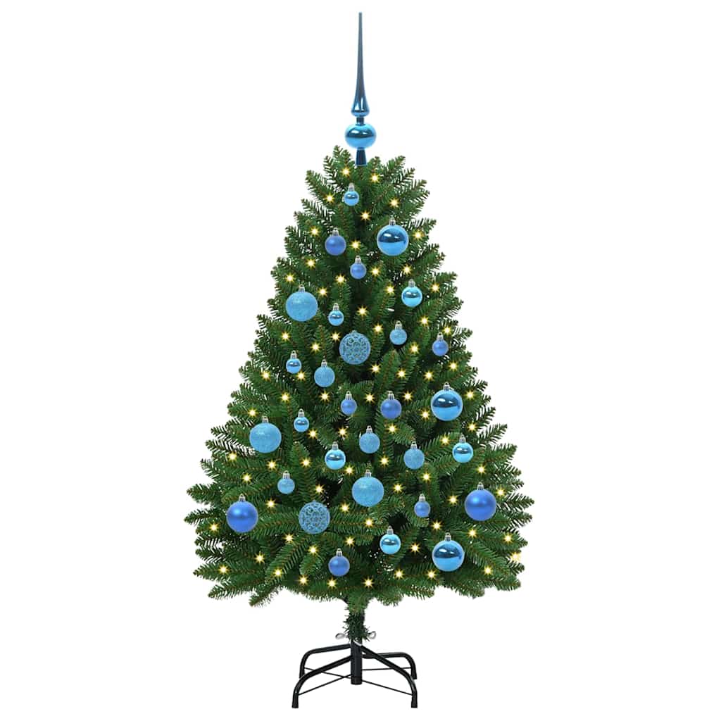 Artificial Christmas Tree Green 120 cm PVC and Metal